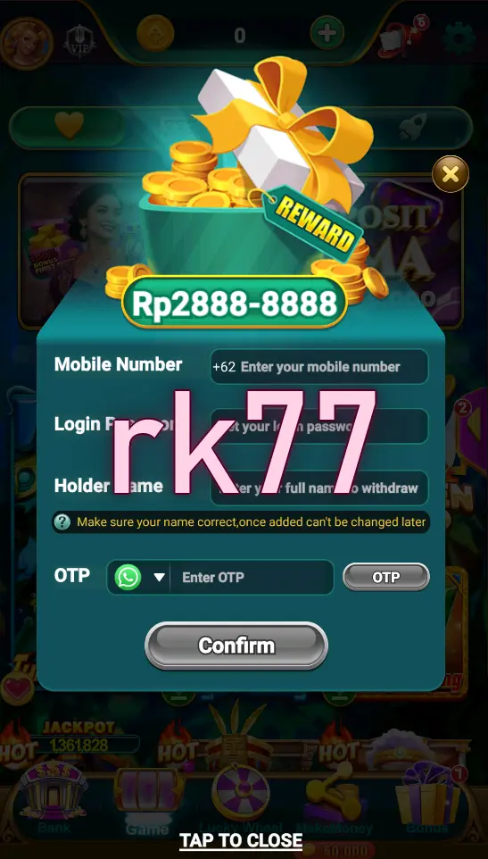 rk77 Masuk